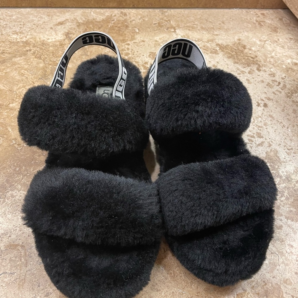 UGG women’s shearling slippers